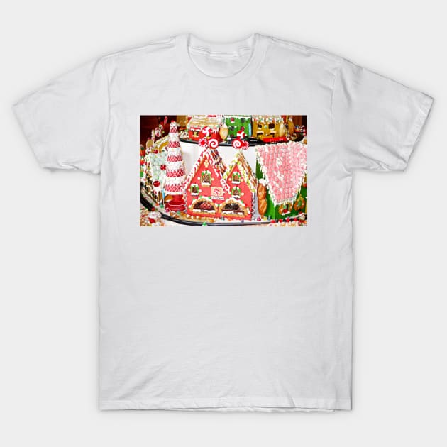 Gingerbread Village Study 3 T-Shirt by bobmeyers